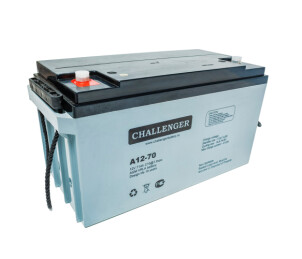 Аккумуляторная батарея CHALLENGER А12-75, 12V 75Ah (260х169х210), Q1, ( VRLA AGM ) №1