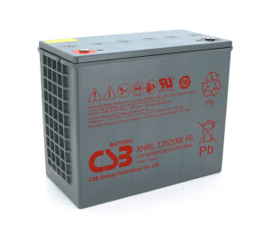 Аккумуляторная батарея CSB XHRL12620W, 12V 139Ah (342х275х170мм) №1