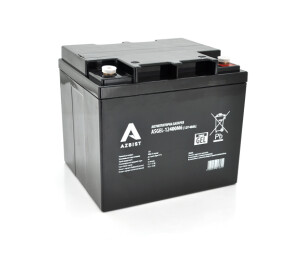 Аккумулятор AZBIST Super GEL ASGEL-12400M6, Black Case, 12V 40.0Ah (196 x165 x 173) Q1/96 №1