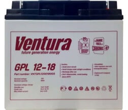 Акумуляторна батарея Ventura 12V 18Ah (181*76*166мм), Q2