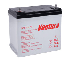 Акумуляторна батарея Ventura 12V 55Ah (230*138*232мм), Q1