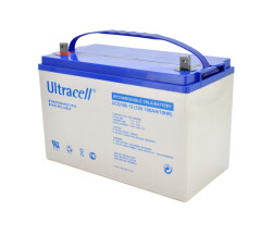 Аккумуляторная батарея Ultracell UCG100-12 GEL 12V 100 Ah (328 x 173 x 232) White Q1/48