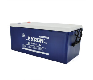 Аккумуляторная батарея Lexron LXR-12-210 GEL 12V 210 Ah (522 x 240 x 222) 59.5kg №1