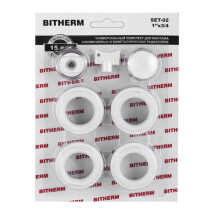 Комплект для радиатора 3/4" (без креплений) BITHERM SET-02 (BT0553)