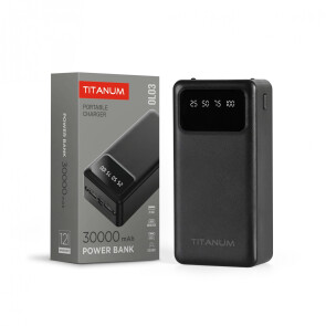 Повербанк 30000mAh TITANUM OL03 Black №1