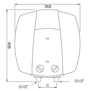 Водонагрівач Bosch Tronic 2000 TR 2000 15 B/15л 1500W (над миттям) №6