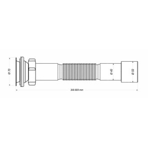 Гофросифон Polmark 1 1/2"x40 PM 40 SF 50 01 №2