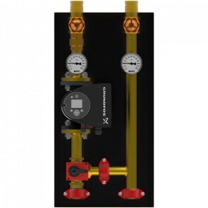 Насосная группа Termojet Mega со смесителем, без насоса, в теплоизоляции НГ-62 1 1/2" №1