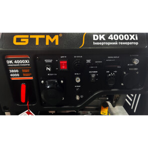 Генератор инверторный 3.8 кВт GTM DK4000Xi №4