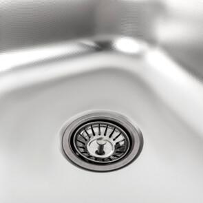 Кухонна мийка PLATINUM з нержавіючої сталі прямокутна поліровка 7848 (0,8/180 мм) №5