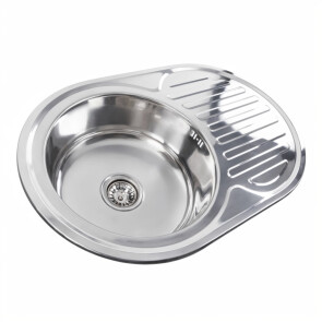 Кухонна мийка з нержавіючої сталі Platinum 7750 ПОЛІРОВКА (0,8/180 MM) №2