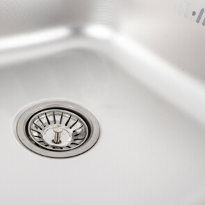 Кухонна мийка з нержавіючої сталі Platinum ДЕКОР 6060 L (0,7/160 MM) №5