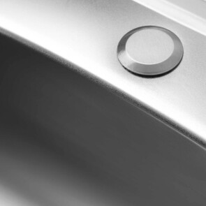 Кухонна мийка з нержавіючої сталі Platinum САТИН 4848 (0,6/170 мм) №4