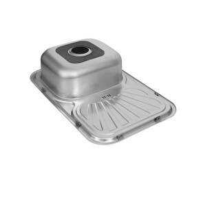 Кухонна мийка з нержавіючої сталі Platinum САТИН 7549 (0,8/180 мм) №5
