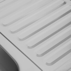 Кухонна мийка з нержавіючої сталі Platinum САТИН 8050 L (0,7/160 мм) №4
