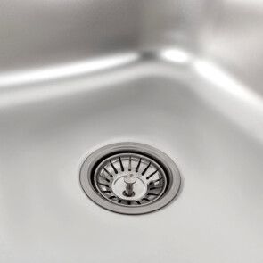 Кухонна мийка з нержавіючої сталі закруглена Platinum CАТИН 7848 (0,8/180 MM) №5