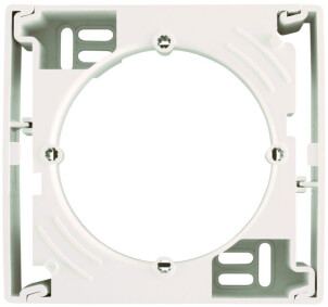 Коробка для наружного монтажа 1-постовая Кремовая, Asfora EPH6100123 №1