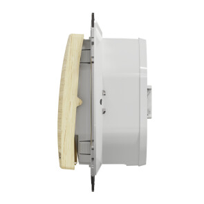 Одноклавішний вимикач IP44, 10А-250В, Береза, Sedna Design SDD280101 №3