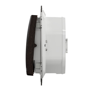 Одноклавишный выключатель IP44, 10А-250В, Венге, Sedna Design SDD281101 №3