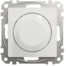 Светорегулятор поворотный LED, 230В, 100Вт, Белый, Sedna Design SDD111502