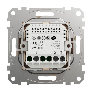 Світлорегулятор поворотний LED, 230В, 100Вт, Бежевий, Sedna Design SDD112502 №2