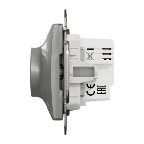 Світлорегулятор поворотний LED, 230В, 100Вт, Алюміній, Sedna Design SDD113502 №3