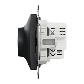Світлорегулятор поворотний LED, 230В, 100Вт, Чорний, Sedna Design SDD114502 №3