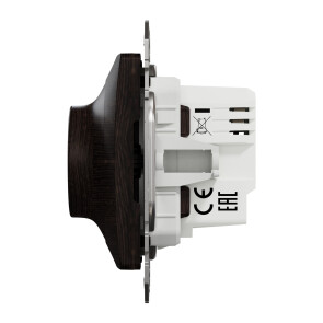 Світлорегулятор поворотний LED, 230В, 100Вт, Венге, Sedna Design SDD181502 №3