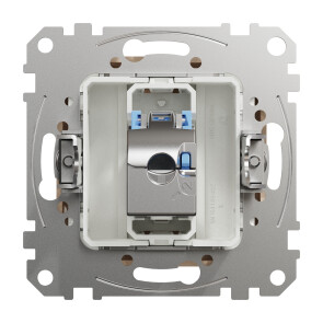 Комп'ютерна розетка RJ45, кат. 6, экр. STP, Бежевий, Sedna Design SDD112461S №2