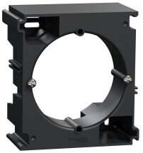 Коробка для зовнішнього монтажу додаткова, Чорний, Sedna Design SDD114902