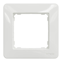Рамка 1-постова, Білий, Sedna Design SDD311801