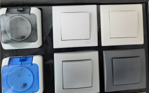 Одноклавишный кнопочный выключатель, Алюминий, Sedna SDN0700160 №4
