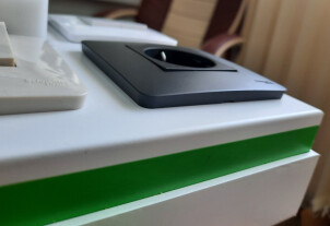 Вимикач кнопковий, 10А, 2 модуля, білий, Unica NEW NU320618 №10