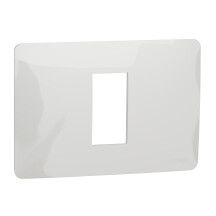 Рамка 1-модульна, Білий, Schneider Unica NEW Studio NU210118