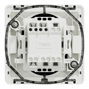 Вставка перемикача 1-клавішного Mureva Styl, IP55, Чорний, Schneider Electric MUR37021 №2