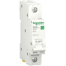 Автоматичний вимикач 6kA 1P 32A В, Resi9 Schneider Electric R9F02132
