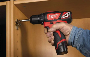 Дрель-шуруповерт аккумуляторный MILWAUKEE, M12 BDD-202C, 30Нм (+ зар.устр, 2 акум.X 2Аг, кейс) (акция) №4