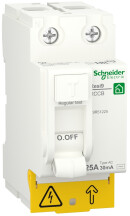 Устройство защитного отключения 2P 25A 30mA АС, Resi9 Schneider Electric R9R51225