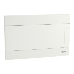 Щит пластиковый Easy9 EU, врезной, 1 ряд 12 модулей, белые двери, Schneider Electric EZ9EUB112 №1