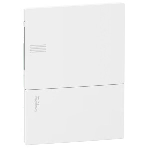 Щит Resi9 MP 1ряд/6 модулей, встраиваемый, белые двери Schneider Electric MIP22106 №1