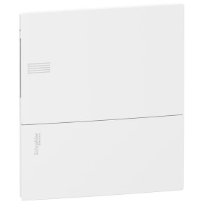 Щит Resi9 MP 1ряд/8 модулів, внутрішній, білі дверцята Schneider Electric MIP22108 №1