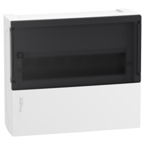 Щит Resi9 MP 1ряд/12 модулей, навесной, дымчатые двери Schneider Electric MIP12112S №1