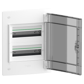 Щит розподільчий врізний, 2 ряди, 26 модулів, димчасті двері, PrismaSeT XS Schneider Electric LVSXP213 №2