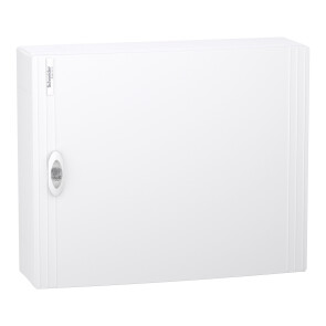 Щит розподільчий навісний, 2 ряди, 48 модулів, білі двері, PrismaSeT XS Schneider Electric LVSXQ224 №1