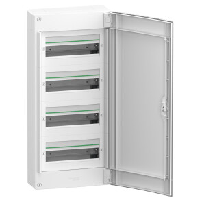 Щит розподільчий навісний, 4 ряди, 52 модулі, білі двері, PrismaSeT XS Schneider Electric LVSXQ413 №2