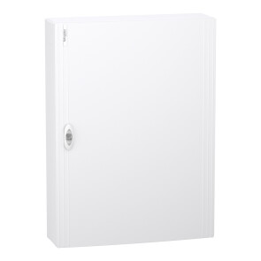 Щит розподільчий навісний, 4 ряди, 96 модулів, білі двері, PrismaSeT XS Schneider Electric LVSXQ424 №1