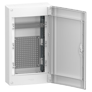 Щит мультимедійний навісний, 3 ряди, 13 модулів, білі двері, PrismaSeT XS Schneider Electric LVSXV313 №2