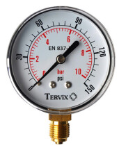 Манометр Tervix Pro Line 100 0-16 бар 1/2" рад.