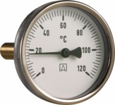 Термометр BiTh 100/100 0-120C 1/2" акс.