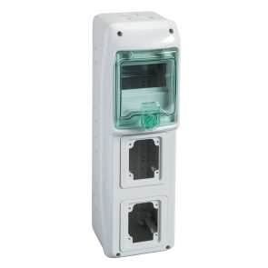 Щит MUREVA для промислових роз'ємів, 460х138х160, 5мод. Schneider Electric 13178 №1